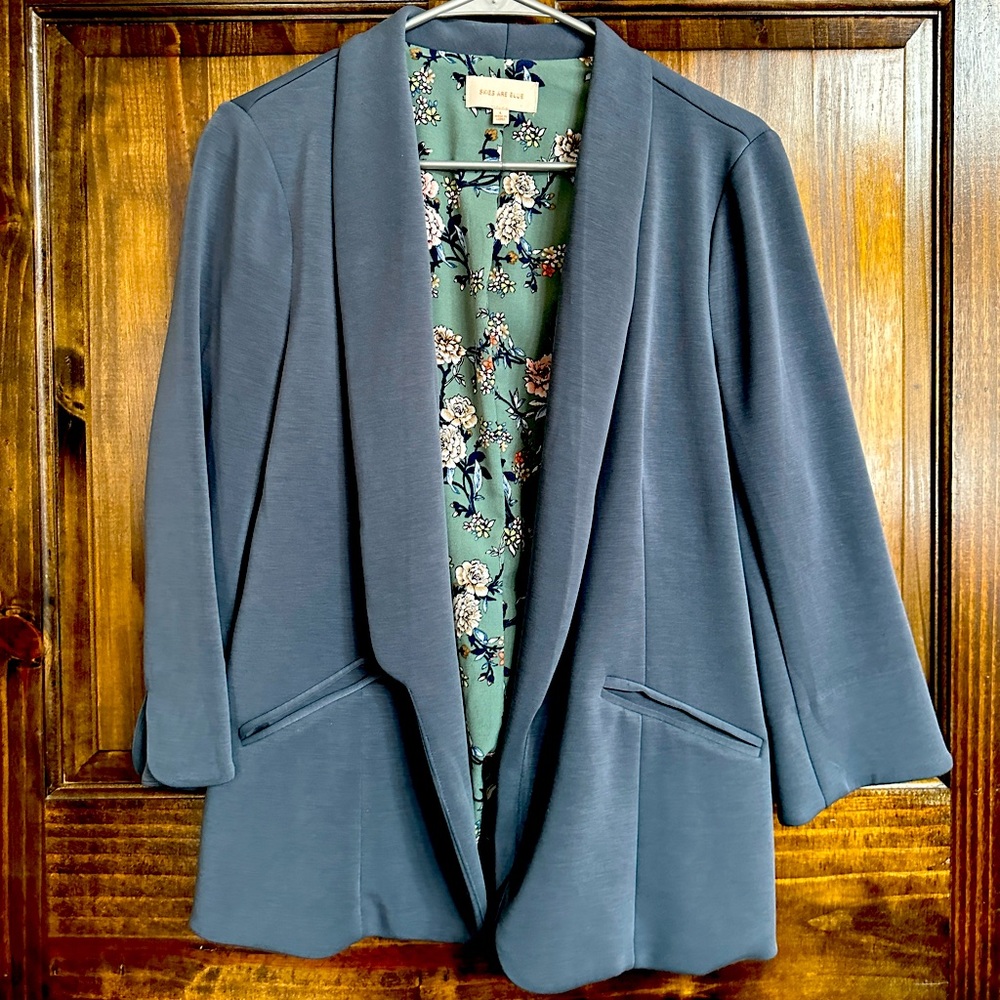 Blue Women’s Skies Are Blue Blazer